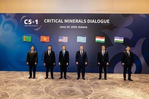 C5+1 CRITICAL MINERALS DIALOGUE HELD IN ASTANA